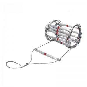 Aluminum Alloy Steel Wire Rope Fireproof Ladder